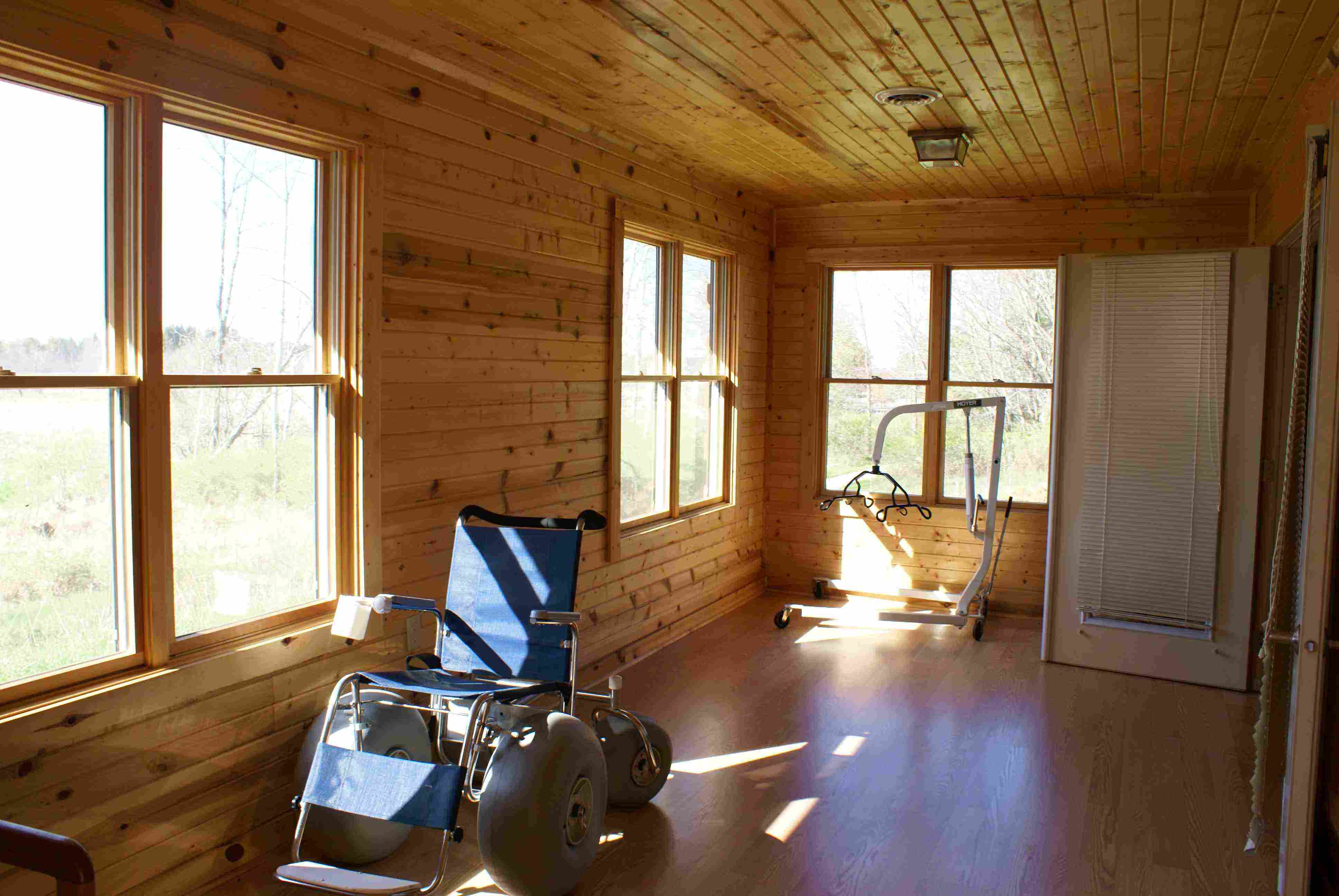 Accessible Cabin Porch