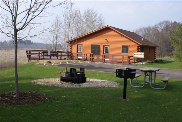 cabin at Kohler-Andrae State Park, Sheboygan, Wisconsin